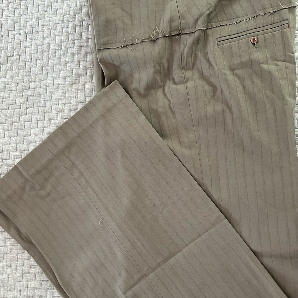 Poleci Tan Boot Cut Flare Pants